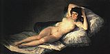 Francisco De Goya Famous Paintings - Nude Maja